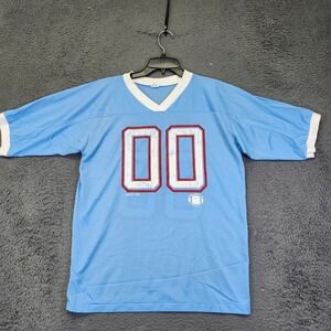 NFLPA 1981‎ Football Jersey Burrow # 00 Mesh V Neck Short Sleeve L